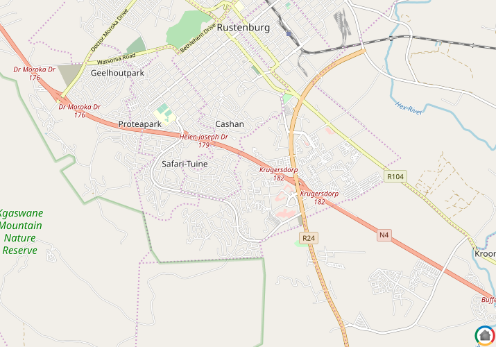 Map location of Cashan